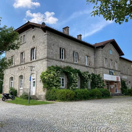 Ferienwohnung Bahnhof Regen Mit Wellness Esterno foto